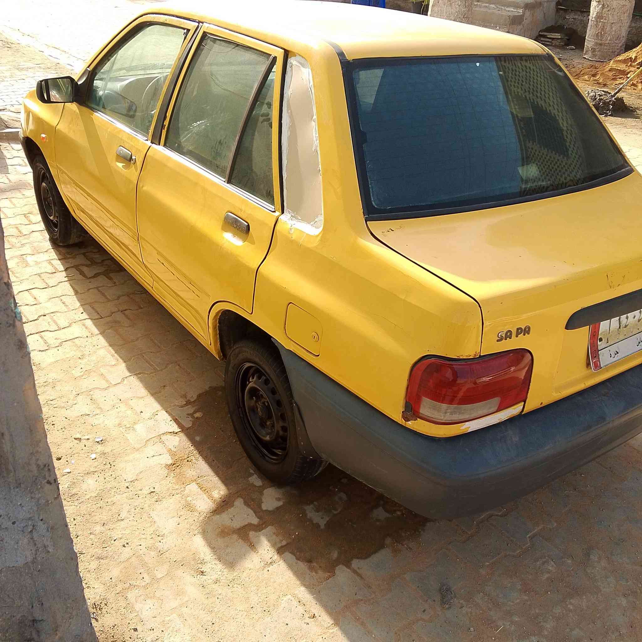 السلام عليكم سياره سايبا للبيع موديل 13 مشروع وطني مصفره هيئه اوغرامات مالكه موجود سياره جاهزه من كل شي بس مكينته بيه خيط بخار السعر 23  اوبيه مجال قليل مكاني نجف كوفه ***********
