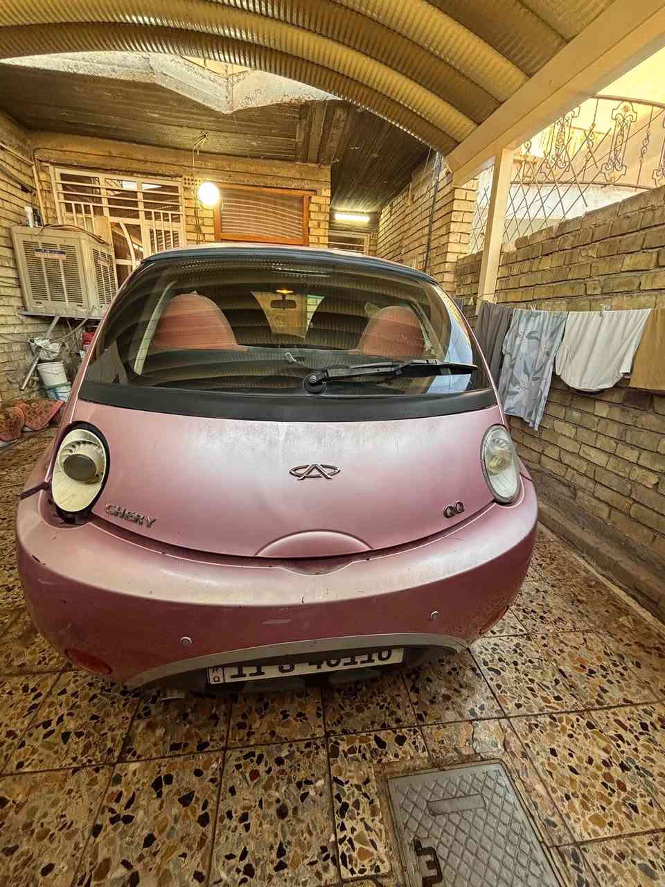 سيارة QQ Me للبيع الموديل 2011 كير اوتماتيك محرك جيد مابي مشكلة تبريد جيد بها طخات 
رقم بغداد الجديد سنوية لغاية 2031 السيارة تك باب الشراي يتصل على الرقم ***********
