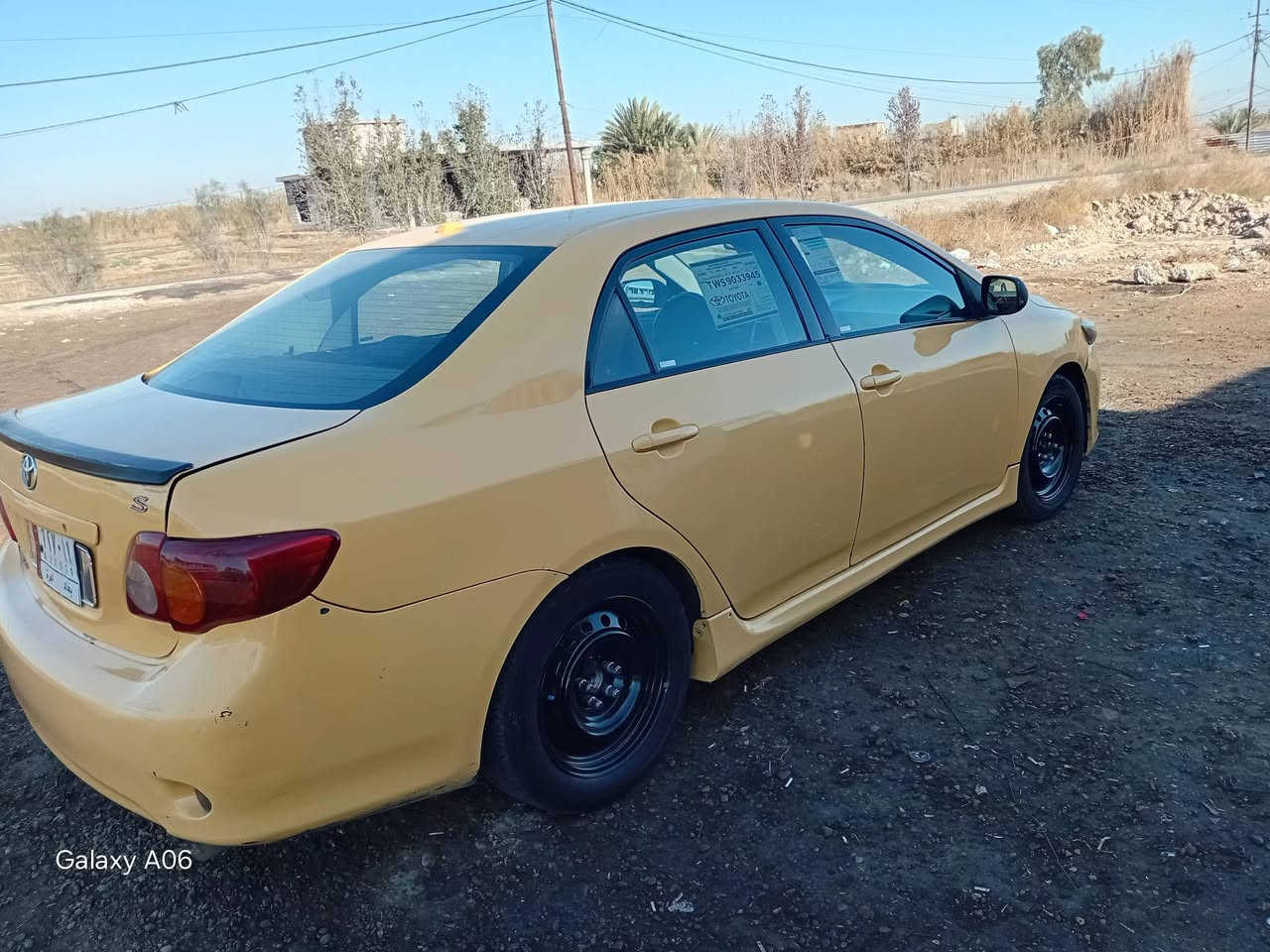 السلام عليكم كورلاء موديل 2009
سياره بيه قطعتين جاملغ يمنه جاملغ يسره 
بيون كص بدون دواخل بدون كلشي 
تخم تاير كير خير من الله مكينه  تنقيص شي قليل حيل 
تخم تاير تبريد ويه السويج سياره نقصه بس صدر  بقط لا غير 
*********** بيع فقط
