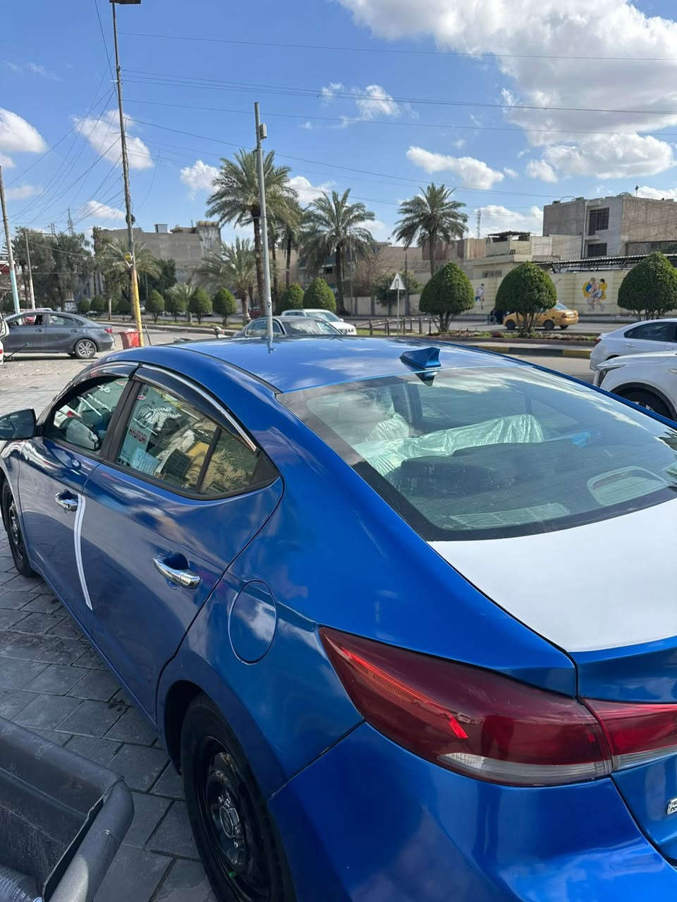 سلام عليكم سيارا البيع مديل 17 بي6 قطع صبغ مكان شارع فلسطين السعر 115 وبي مجال***********
