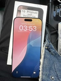 آيفون 16 برو ماكس ٢٥٦ • بطارية ٩٠٪ • حي الحسين