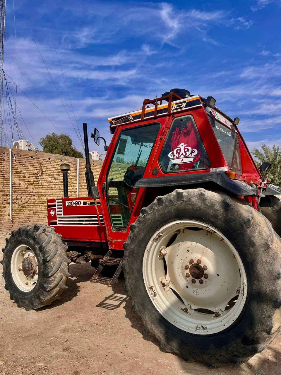 السلام عليكم مكينه فيات110كامل مواصفات اكسن بارز تكمه عريضة تبريد شغال الطابعه من ضمن البيع المكان ذي قار الفجر لسعر 36وبيه مجال ***********
