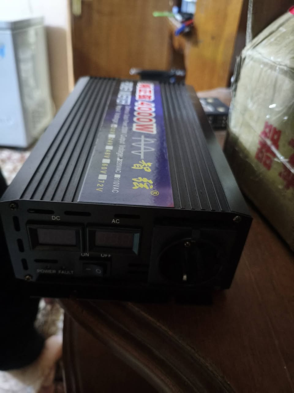 سلام عليكم عاكسة V12 /220
4000 واط مستمر 2000 8 امبير
صيني استيراد كوريا تفاصيل داخل فيديو سعر داخل فيديو


**إذا كنت صاحب هذا الإعلان وتريد حذفه لأي سبب، رجاءا أرسل رسالة إلى الدعم الفني**