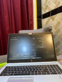 لابتوب HP ELITEBOOK G6 معالج CORE i5 Gen8 U SSD256   RAM16    بصمة اصب...