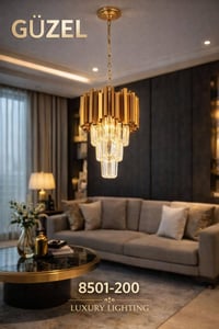 ثريا مودرن • إضاءة LED • الرطبة