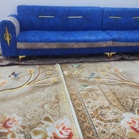 ديوان ٨ مقاعد • ٤ كوشات • قماش وتر بروف