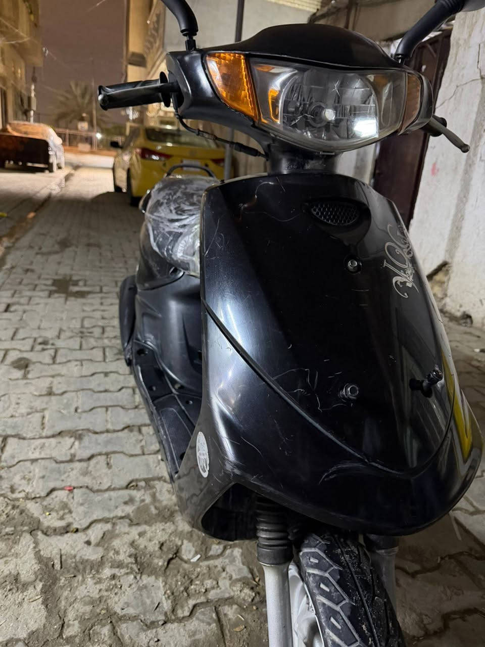 ‏﷽
سلام عليكم دراجه ماكس قجمة 120 سلف هندر محرك اخرس
 كهربائيات شغالة دراجه كاملة نقض جاملغ امامي فقط 
السعر300وبيهة مجال قليل حك الجية 
العنوان بغداد الشعله
 رصيد***********وتساب***********
