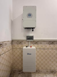 قضاء سومر • منظومة شمسية • عاكس Deye 12KW