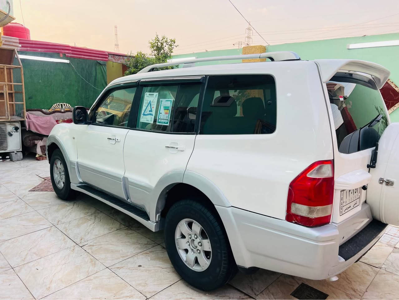 السلام عليكم للبيع باجيرو مديل 2005 
لون ابيض مكينة وكير بلاد كفالة حدادة تخم تاير ويل كب جديد كهـربائيات شغالة  رقم مثنى مشروع وطني تحويل مباشر كفالة من الكص والنقل والضربة سيارة جاهزة العنوان البصرة الزبير السعر 72 قفل 
*********** الزبير, البصرة
