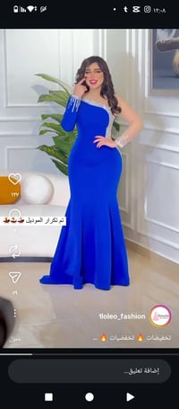 فستان • لبسته مره وحده • وزن ٨٠