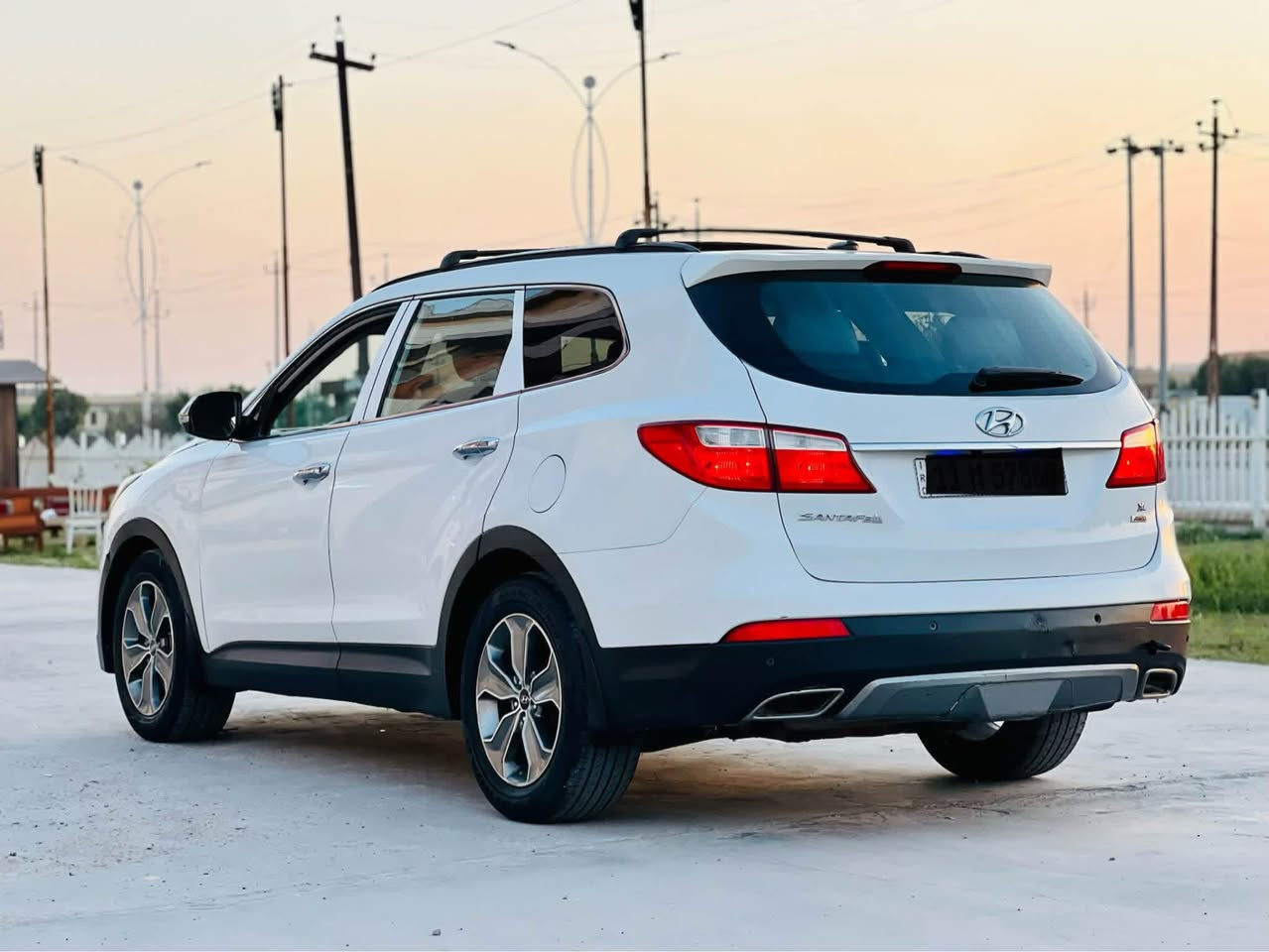 للبيع // سنتافي كراند 2014 لون ابيضّ فول مواصفات Limited وارد أمريكي بيها تبديل بنيد محرك 6 سلندر سبعه راكب قماره بنوراما كشنات ملكي وايضاً جلد وكهربائي تدفئة تبريد اشاير بالمري رادارات جانبيه حساسات خلفيه جنطه كهرباء بردات خلفيه 
رقم بغداد بأسمي السعر 135 وبيها مجال
***********
***********
