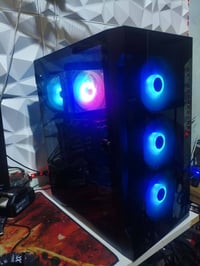 تجميعه للبيع مواصفات RX 6500 XT MSI INTEL E5 2667V4 RAM 16 DDR4  M.2 2...