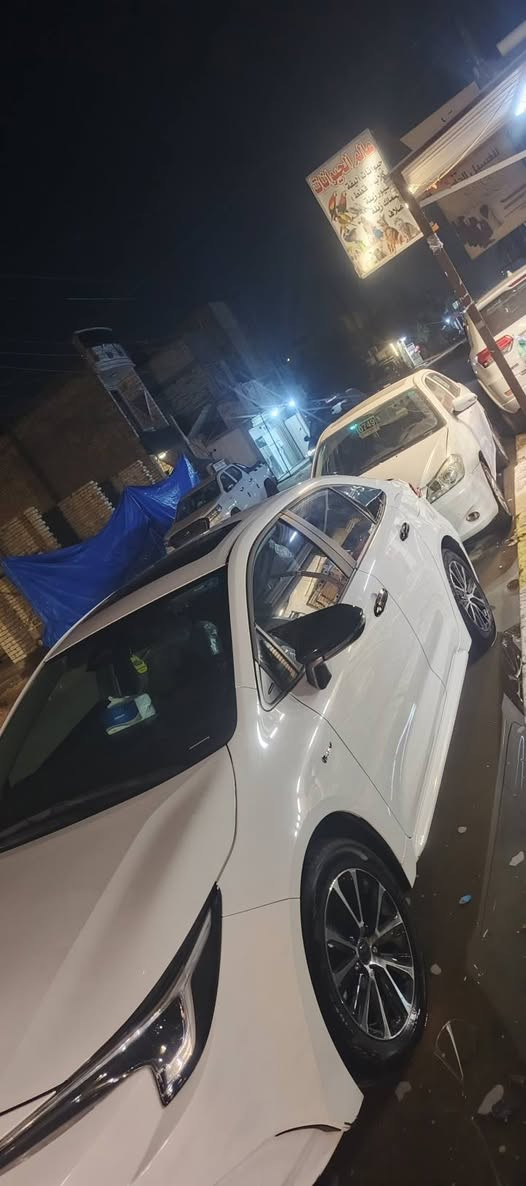 السلام عليكم كورلا ٢٠٢٤ شكل الامريكي 
السيارة مكفوله كفاله عامه من كولشي
السيارة ماشيه ٢١ الف فقط على وضع الشركه
مواصفات معروفه شاشه كاربلي 
فتحة سقف سلايت
تبريد قطعتين
تحديد مسار 
سياقه ذاتيه
ارضيات ريزبلاي حاضره
عليها سستم سوادات 
الجام السيارة بالكامل مغلف حراري
توقف ذاتي 
وكل غراضها مال الشركه موجودة ارضيات 
وباقي المواصفات المعروفه 
السعر ١٥٠ وبين شي بسيط
العنوان بغداد البياع حي المواصلات نهاية شارع قطر الندى
*********** بغداد, العراق
