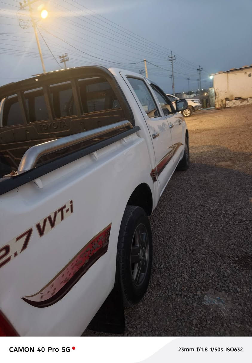 سلام عليكم ورحمه الله وبركاته
هيلوكس 2009 رقم بصره سنويه ال27
مكينه جديده تخم تاير حداديه 100/100
كير عادي شاصي 19
تحويل ثاني يوم
سياره جاهزه مابيها اي نقص 
مكانها بصره قضاء المدينه
السعر 137وبيها مجال قليل 
*********** خاص ما جاوب مكلف بنشر
