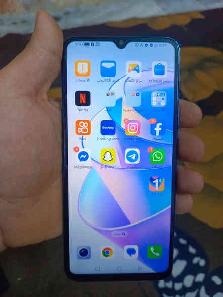 السلام عليكم جهاز هونر X7a بطارية 6000 ذاكرة 128 مبدأ شاشة فقط جهاز نضيف مابي كل ضرر سعر 80 الف وبي مجال كربلاء المقدسة الجائر ***********
