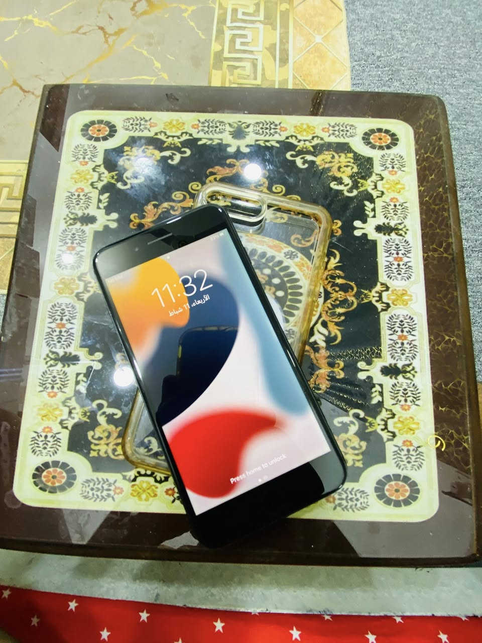 سلام عليكم
7بلاس كزاز
ذاكره128
بطاريه100
جهاز بس بطاريه مبدله
سعر 110وبي مجال 
***********
