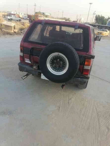سياره لبيع نيسان تيرانو مديل 1991 رقم بغداد صدامي سنويه عضم عاج  مكان سياره ذي قار قضاء الفجر سعره 20 وبيه مجال الاستفسار ***********
