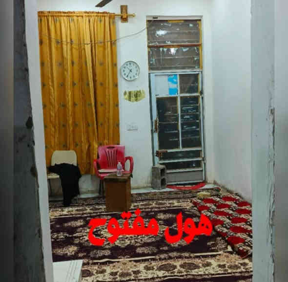 السلام عليكم  مشتمل المساحة الكلية 125متر مربع طابو زراعي سند 25يحتوي على صاله مطبخ غرفة نوم هول صحيات بالداخل والخارج العنوان بابل الوردية خارج قرب ابو رضا الحجام السعر ٤٠وبي مجال  قليل للاستفسار ***********
*********** واتساب   ملاحضه الدار بناء بلوك
