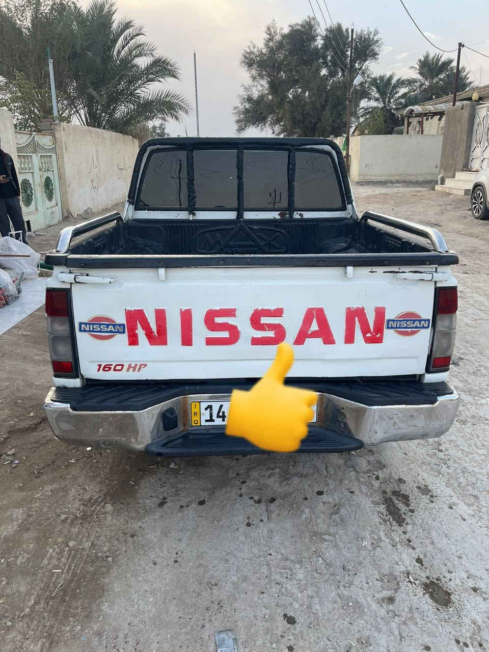 سلام عليكم 
نيسان 2002 رقم بصره بسمي رقم انكليزي مكان سياره ناصريه سعره 67. وبيه مجال وإذا مرواس عادي سياره مكفوله من العيب الشرعي  مكينه 2400  وكير على الفحص تبريد شغال كهربائيات 
حداديه 80 بالميه شاصي بيه خياس بالبطانه بصفحة شاصي
***********   ،،،اتصال مباشر 
***********  ،،،واتساب
