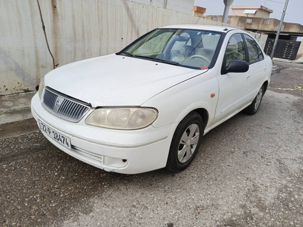 نيسان سني موديل ٢٠٠٤ كير تماتيك محرك ابيض ١٨  تايرات جديد كير محرك شرط سنويه ٢٠٢٩ ***********
*********** كركوك, العراق
