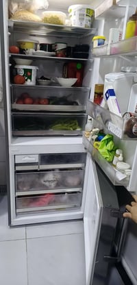 ثلاجه بابين • نضيفه • ابو دشير