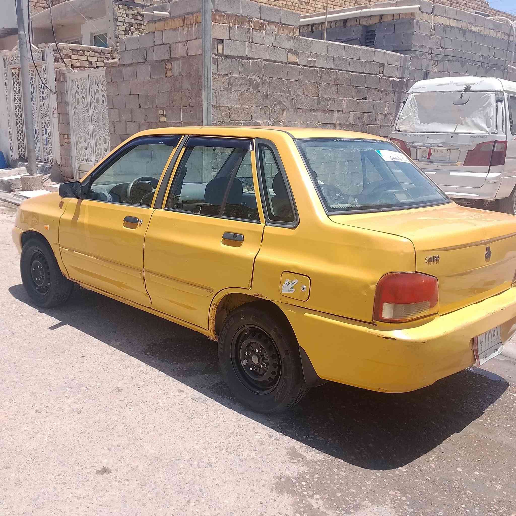 البيع
1 سايبه مديل 11 سنويه 26 هيئه وغرمات عل مشتري 
2 مكينه كير كفاله 
3 حداده تخم تاير جديد       سعر 16 وبيه مجال 
4 كهربايات كله شغاله دوشمه جديده عام 
5 مكفوله من ضربه براكيت وصبغ 
*********** مكاني ميسان العماره

