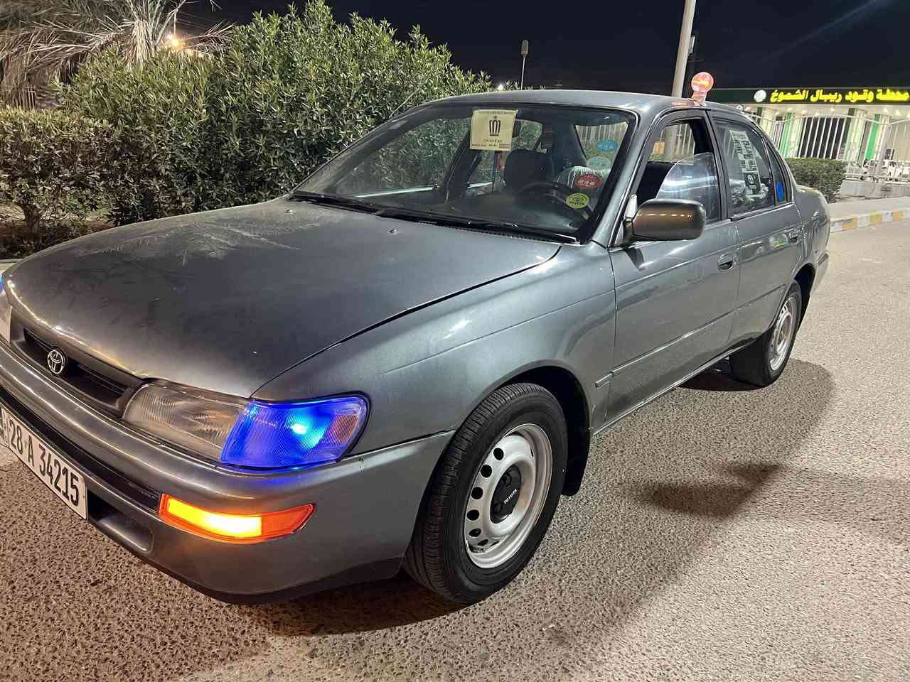 السلام عليكم كورلا مصبوغه عام  مديل 1992
كير ومكينه ع الشرط مكينه 1600
غرفه جديده كارتون مكفوله من ضربه  قويه سياره حلوه تعمير جديد 
رقم نجف   إنكليزي سنويه لل30
مكان السياره نجف قضاء الكوفه  
السعر 55بيها مجال حك الجيه
رقم الهاتف ***********
