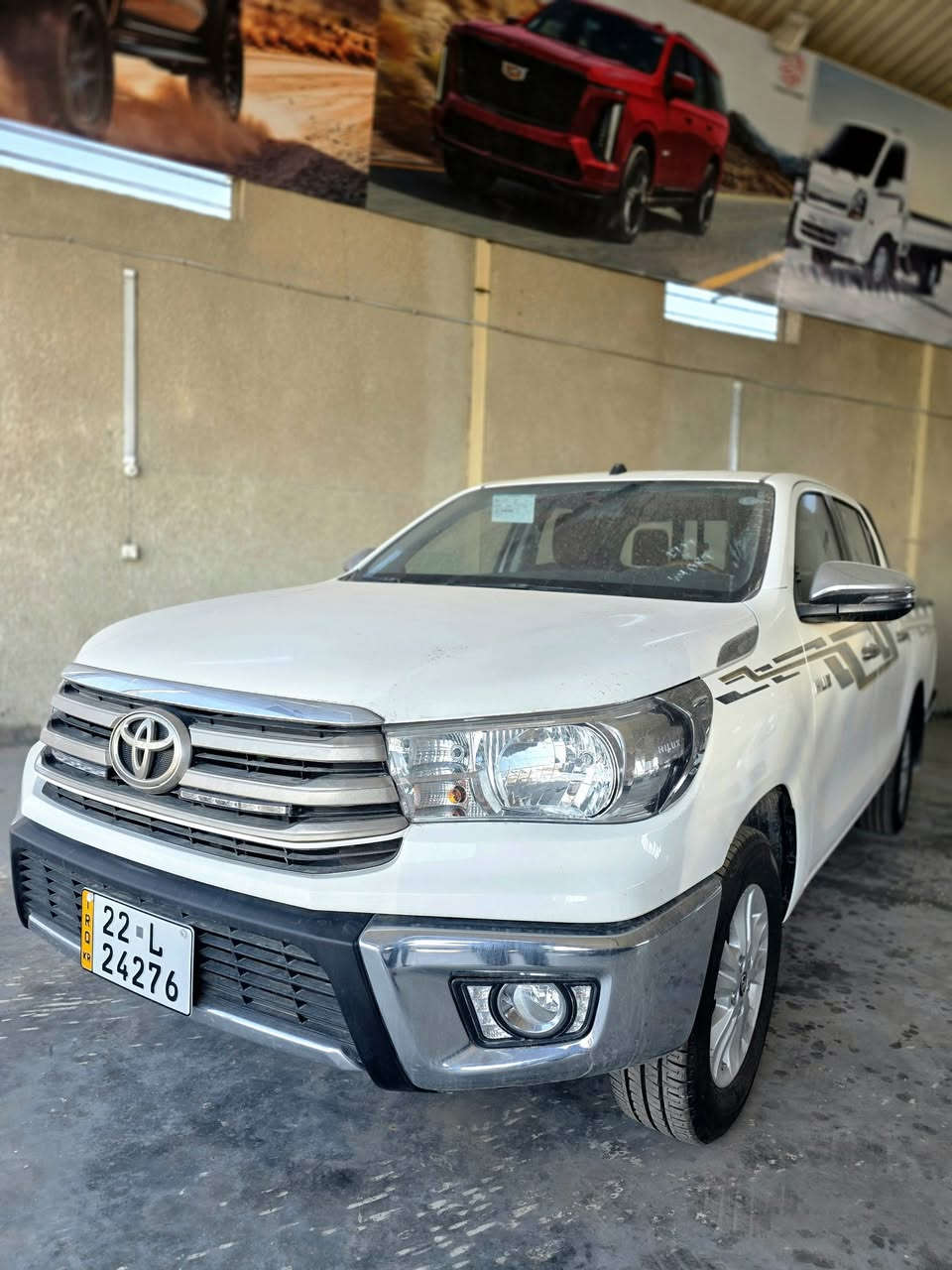 Toyota HILUX
تيوتا هايلوكس ناصي كويتي زيرو صفر 
رقم أربيل 
كويتي صاج مذهب كير اوتوماتيك موديل ٢٠٢٥
للاستفسار الاتصال على الرقم 
***********
***********
