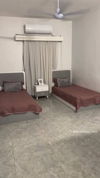 للبيع ٥ دوانم سند ٣٥  بيها نخل وحدايق بيها ساحه طوبه وبيها ساحه تصادم ...