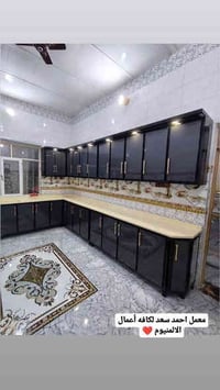 معمل كاونترات أحمد سعد • كاونترات ألمنيوم HDF • الماجدية