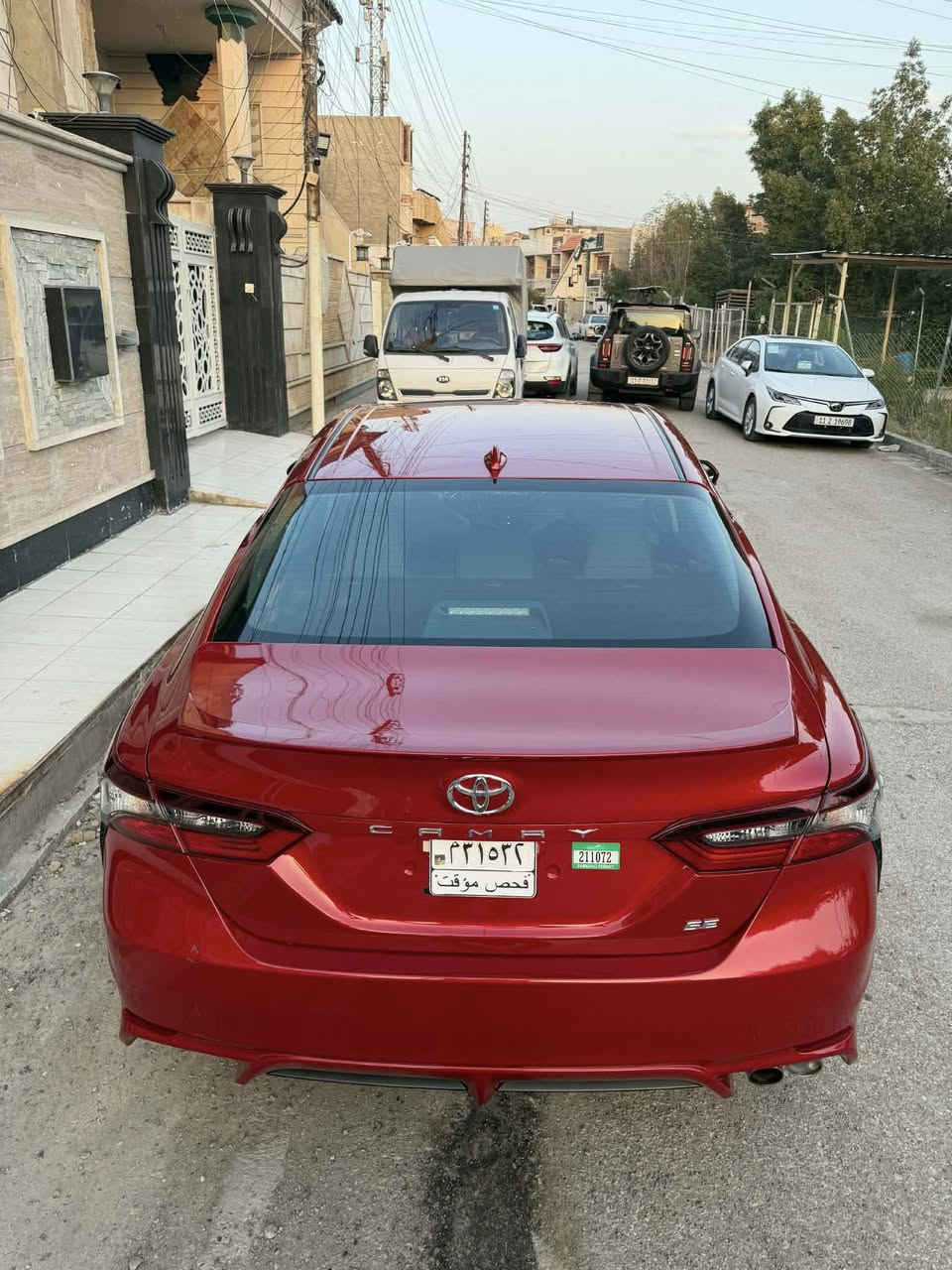 سلام عليكم كامري 2024 se للبيع 
ماشيه 11 الف 
كشنات جلد 
شفتات ستيرن 
شاشة جبيره
رادرات 
نقاط عمياء 
بدون رقم تترقم جميع المحافظات عدا كردستان 
جديده السياره حادثه تقرير مياه امطار تعمل وتسير
عنوانه بغداد حي الجهاد 
السعر 206 
***********
