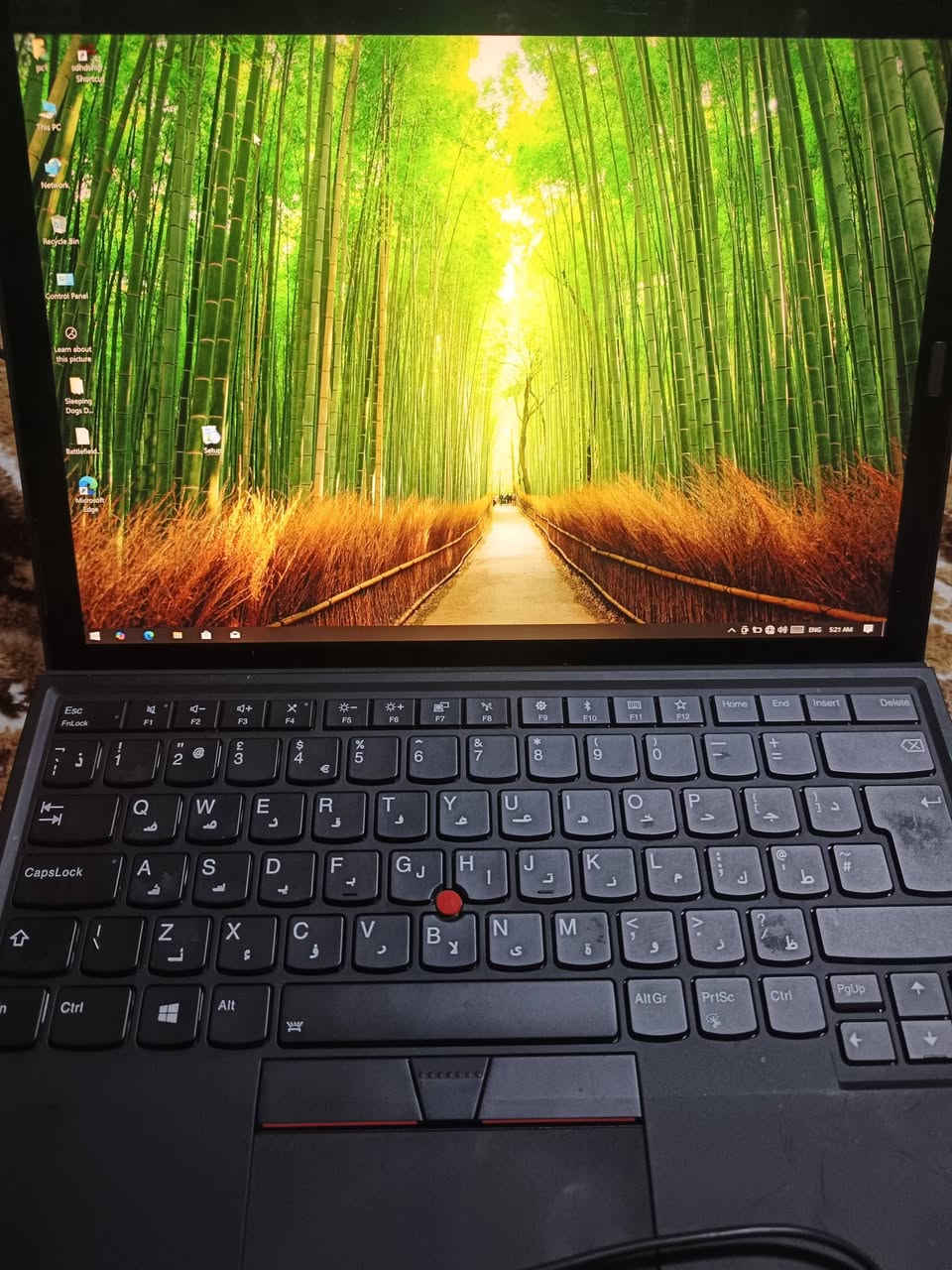 السلام عليكم 
للبيع  لا بتوب  ( think pad  x1        
lenove ) 
   gen 8 core i 7
  256 ssd ذاكره 
   ram 16 
الشاشة k3  يعني دقة فول  جودته 
منافذه من نوع يوسبي تايبسي  منفذ شحن كذالك
لابتوب قابل للفصل
ملاحظه مهمه  (لمس  مايشتغل فقط باقي كله يشتغل  لمس ماله ماعرف برنامج تعريف يرادله او صيانه مادري  ابيع هيج اني  بس نطي شغال كله )  يشغل العاب  gta v  طوبة 2017 و2019 sleeping dogs  gta lv  وبعد هواي العاب 
 لابتوب  نظيف نظافته من 90 الئ 80   
سعره 300وبي مجال


**إذا كنت صاحب هذا الإعلان وتريد حذفه لأي سبب، رجاءا أرسل رسالة إلى الدعم الفني**