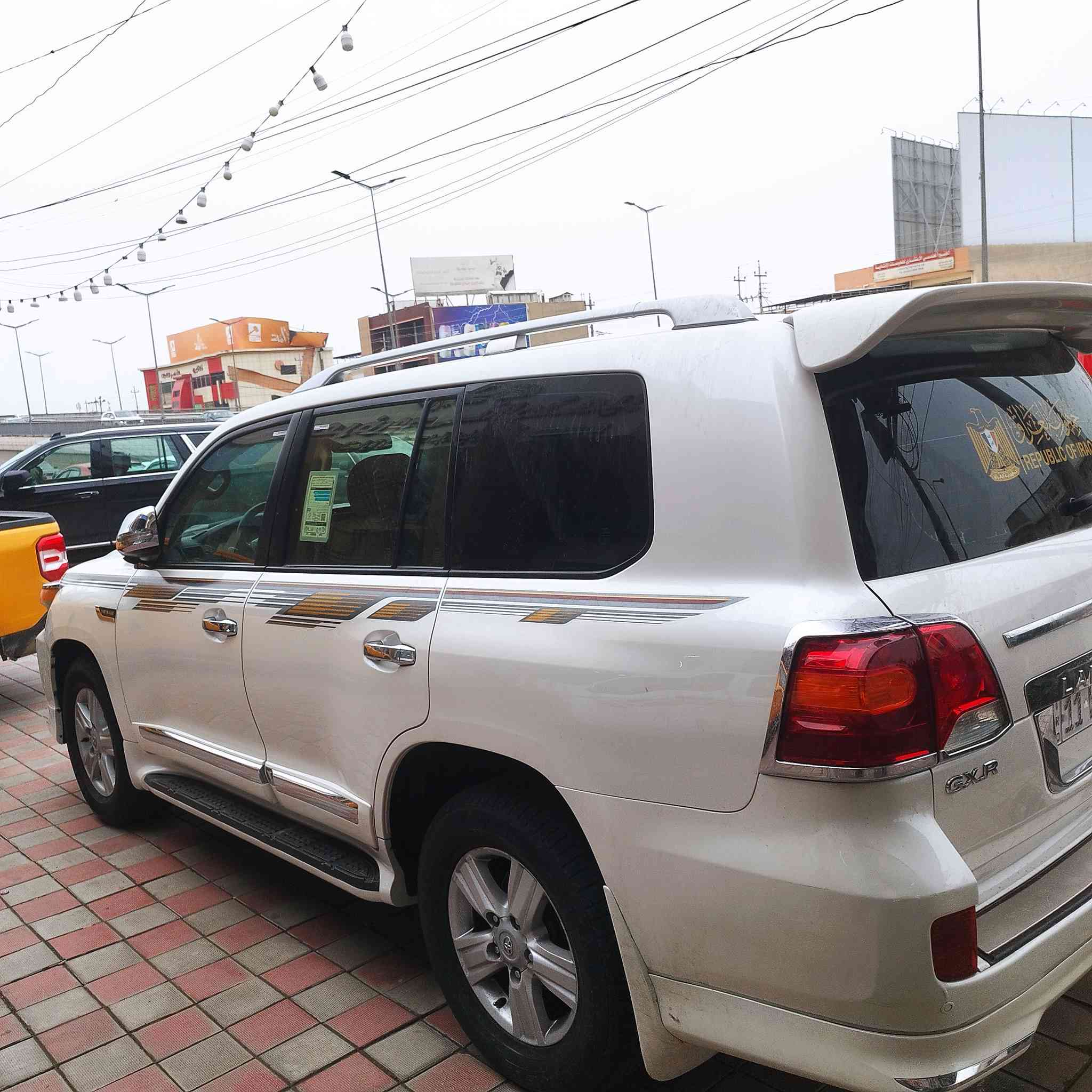 سلام عليكم
1ـ لاندكروز2014 ابريم
السعر 325 $ وبيه مجال

4-موصفاتها 

5-بصمه

6-بصمه ابواب تشغيل عن بعد 

7-كشنات جلد

8-مري شفط

9-اشاير مري

10-حساسات

11-تحكمات

12-شاشات كشنات

13-سياره كفاله عامه من كلشي 

14-رقم بغداد  انكليزي 

15-تحويل مباشر 

16-ماشيه250

17-سياره تبريد ثلج 

18-كامله عله اخر حبايه

19-فتحه سقف

20-مكينه وكير مكفولات

21-سياره برغي ممفتوح بي=عده صبغ السكف اثر شمعه الالتماس كهربائي

رقم الهاتف ‭***********

غير متواجد عل فيس
