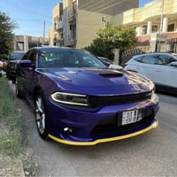 جارجر ٢٠١٩ خليجيه  اللون بنفسجي ماشيه ٣٧ الف ميل رقم بغداد انكليزي موا...