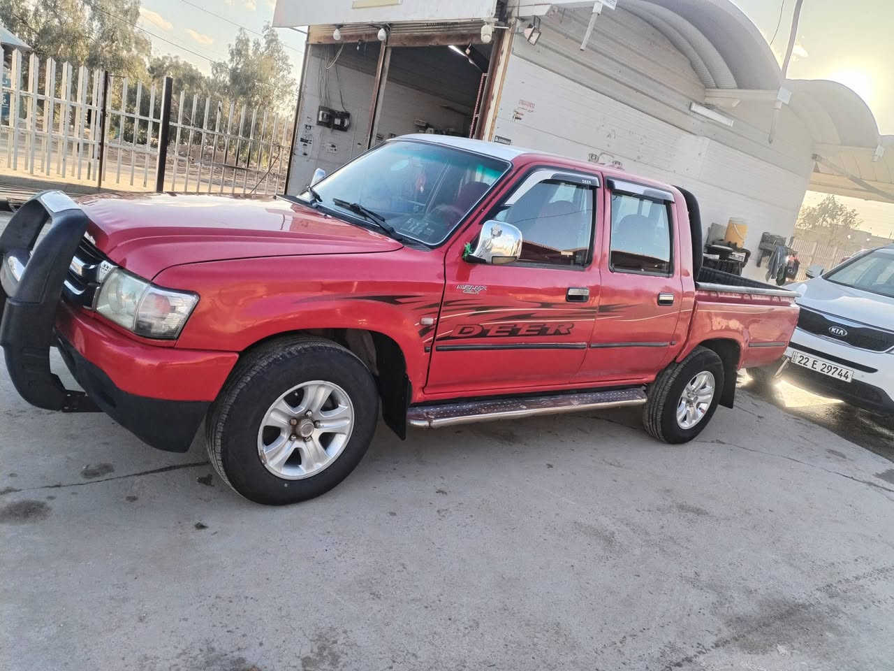 سلام عليكم

دير البيع موديل 2010 رقم مثنئ نكليزي

مكفوله كفاله عامه من ضربه تبديل

سياره جديده على شرط 

حداديه تخم تاير كهربائيات كله شقله محرك وكير
مكان كربلاء الحيدرية سعر 55
***********
