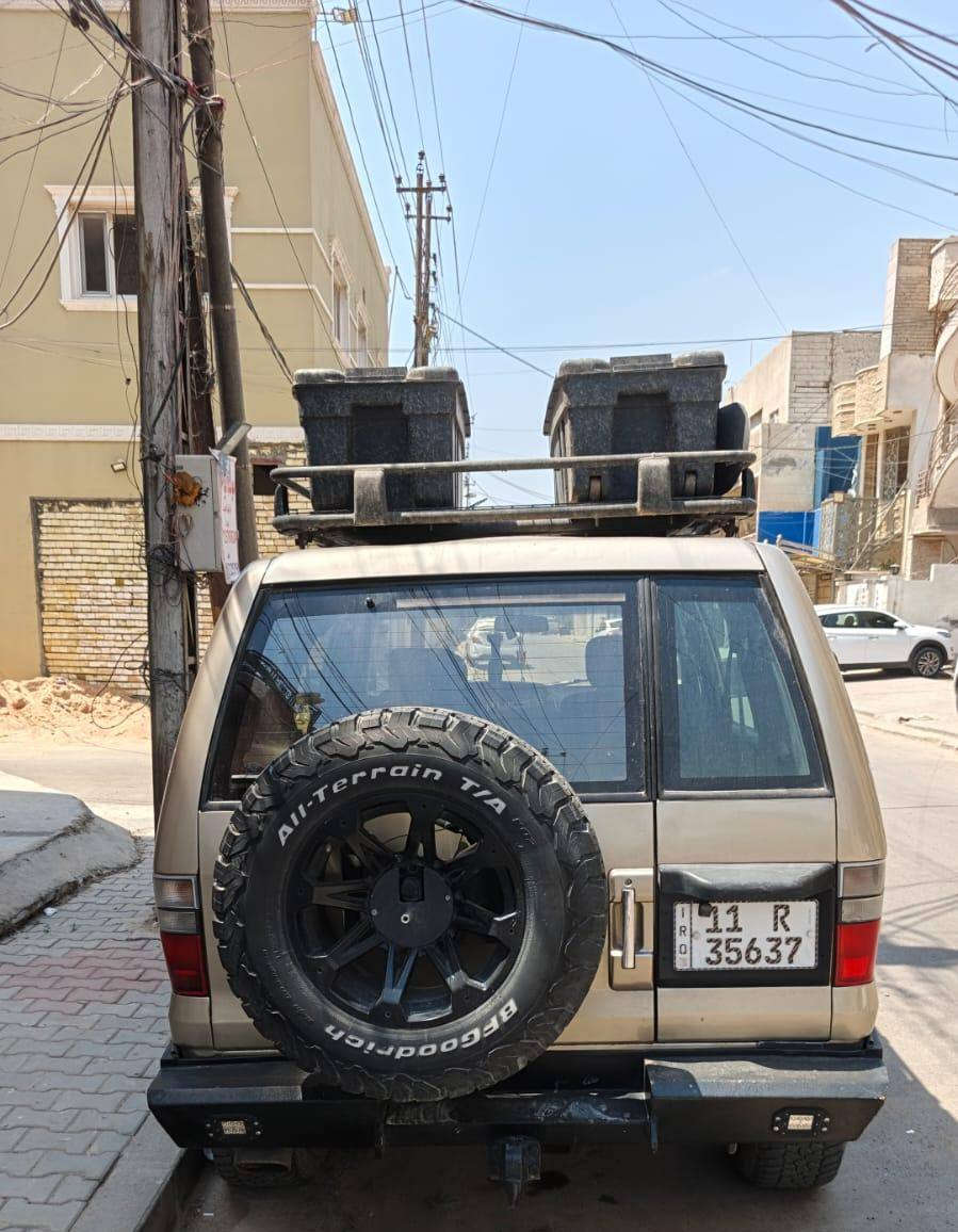سلام عليكم سيارة ازوزة باترول للبيع السيارة باسمي تحويل ثاني يوم
مديل ٢٠٠٣ مصبوغة عام للجمالية
صدر اوير رمان
بصمة لاندكروز
تشغيل عن بعد
سنتر لوك شغال
تبريد شغال ❄️
مري شفط
السيارة ٧ راكب
مكاني بغداد الكرادة السعر خاص او الاتصال على الرقم ***********
