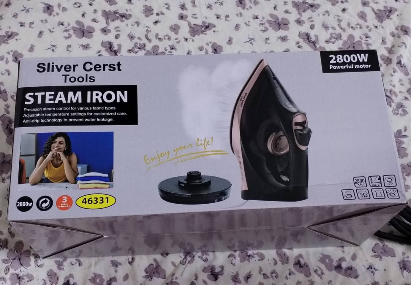 عرض خاص ما يتفوّت 💥
أوتي / مكواة بخار SilverCrest 🌟
كيّ سريع ونتيجة مرتبة من أول مرة 👔✨
قاعدة سيراميك ضد الحرق 🔥
وايرلس لراحة أكثر
قوة 2800W وبخار قوي يشيل أصعب التجاعيد 💨
السعر: 25 الف فقط 😉 توصيل مجاني 
العرض لفترة محدودة ⏰ احجز هسه! المحاويل, بابل


**إذا كنت صاحب هذا الإعلان وتريد حذفه لأي سبب، رجاءا أرسل رسالة إلى الدعم الفني**