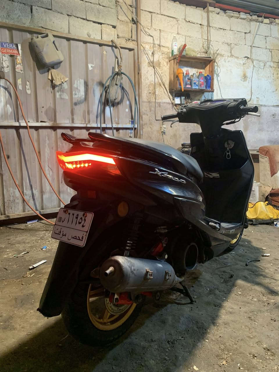 السلام عليكم سكنسن شمعه ياباني قبغ نفخ 2019دراجه بلاديه اكفلها من كلشي مكينه ناعمه كهربائيات ميكانيك كله جاهز فط كفراتها بيها ملاحضات وتبجي على بوليش دراجه ماشيه42 قبغ كلچات موجود واقية صالنصه موجوده دراجه مارمرقه الوحه البيها للجماليه جتي بيها تخم كلچات رياضي دراجه هاون سعر 12$وبيها مجال شراي يراسلني واتساب او يتصل *********** ديالى بعقوبه
