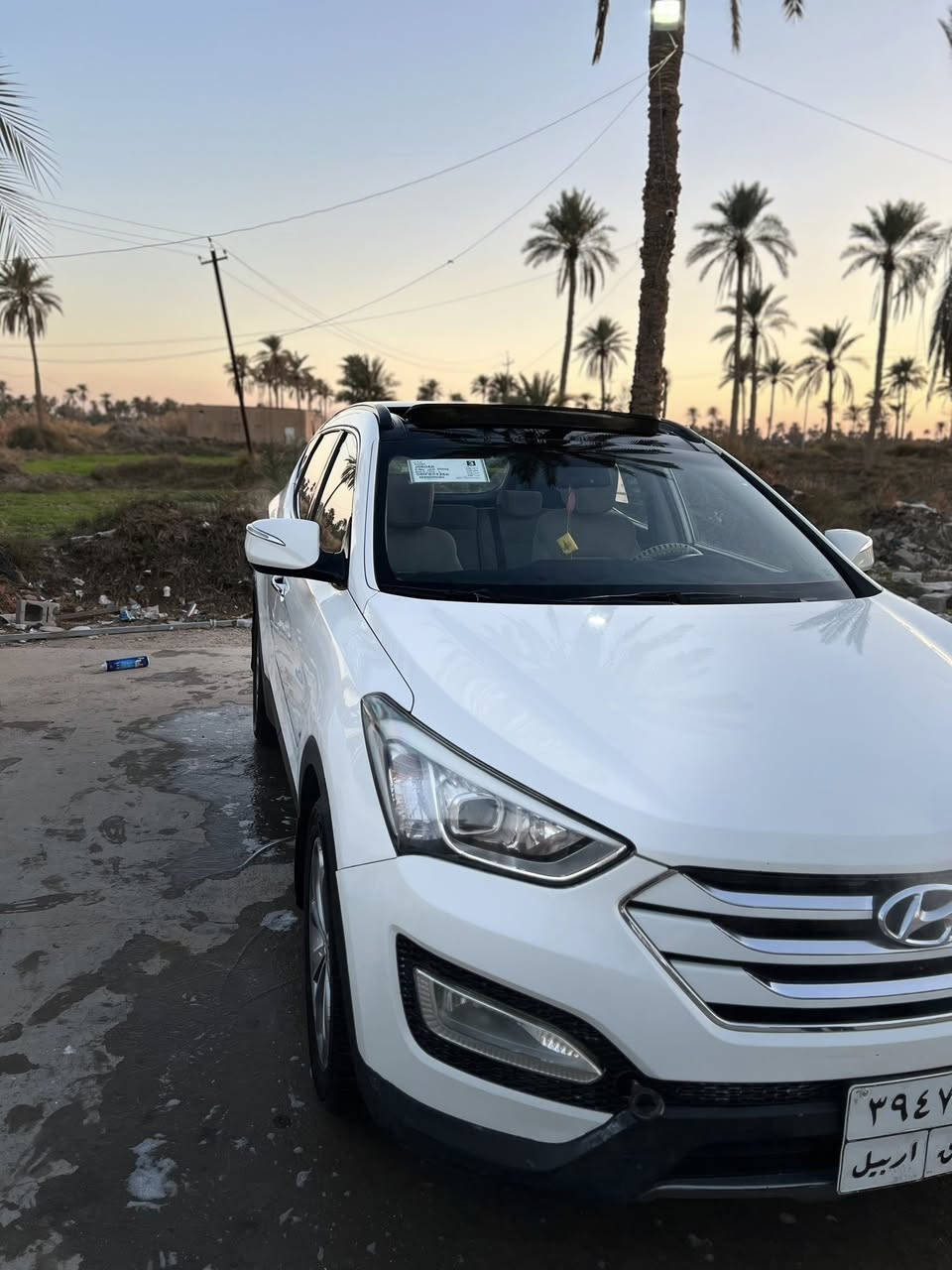 سلام عليكم ورحمة الله وبركاته 
سنتافي خليجي موديل ٢٠١٣ رقم أربيل الماني نافذة بل٢٠١٩ تحويل وكالة بلي يعجبك 
سيارة كفالة عامه من صبغ اوتبديل او ضربه او حالوب
بيه مكانين بارد على شبر ممبين 
كير محرك كهربائي حدادي تبريد تخم تاير كله جديد شرط التراي 
سياره جديده استخدم شخصي ماشيه. ١٧٣
مواصفات سيارة 
بنوراما طكتيت 
تبريد ثلاث قطع 
٧راكب
٥ ويل كروم 
لد امامي خلفي وكشاف 
نظام ايكو اقتصادي 
حساس وكامره دواره 
دبل تحكم 
مانع انزلاق وجهاز موازنه 
مري شفط تلقائي وترحيب عند الاقتراب 
دبل ايرباك 
هواي بعد مواصفات 

محرك ٢٤٠٠.أربعه سلندر 
***********
ديوانية قضاء شامية 
ترهم مراوس حسب قناعه
