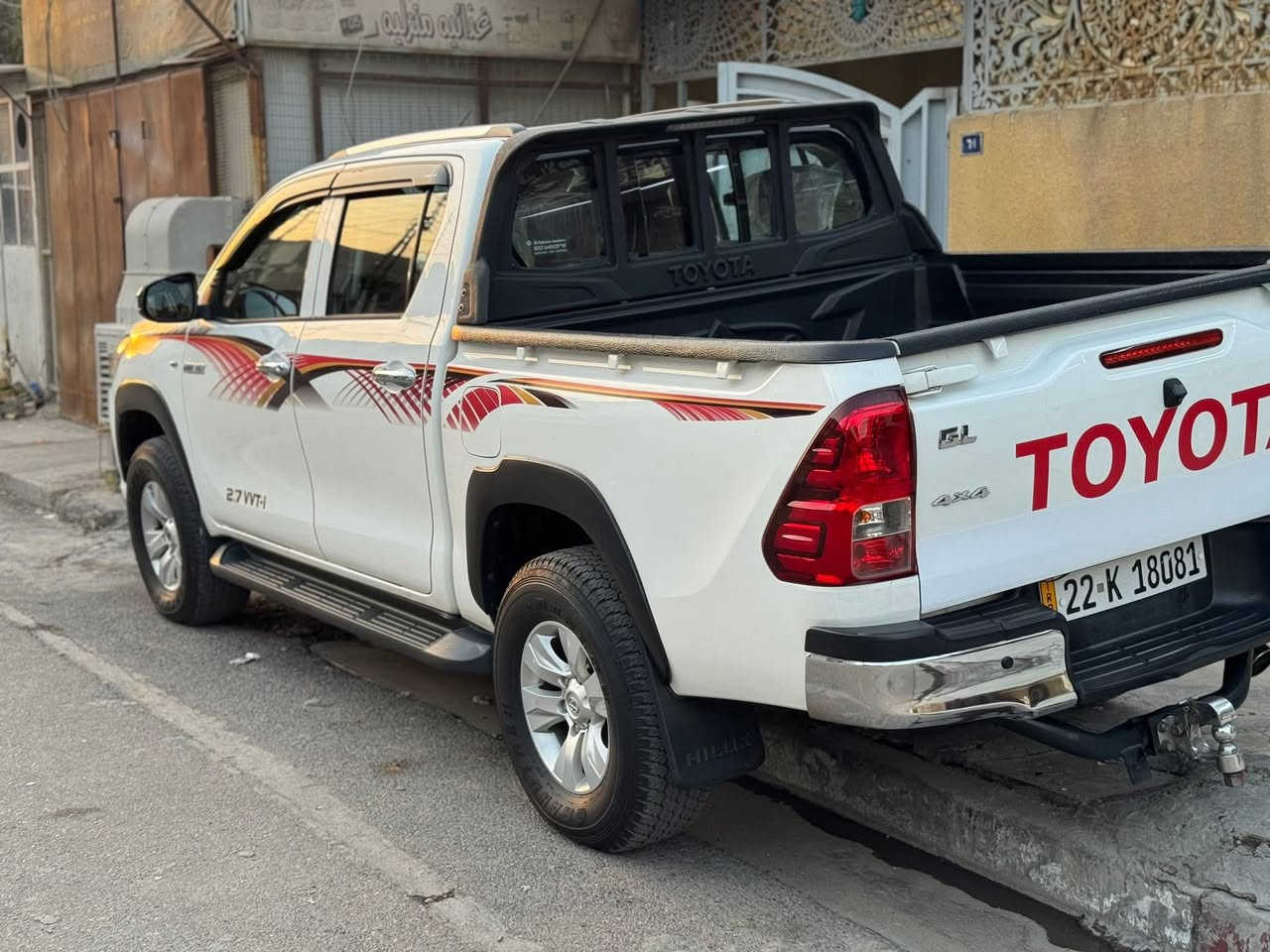 بيكم هايلوكس موديل2016 قطري السيارة باسمي مكفوله ما ناقصه اي شي كير اوتماتيك

***********

ال سعر 

225
