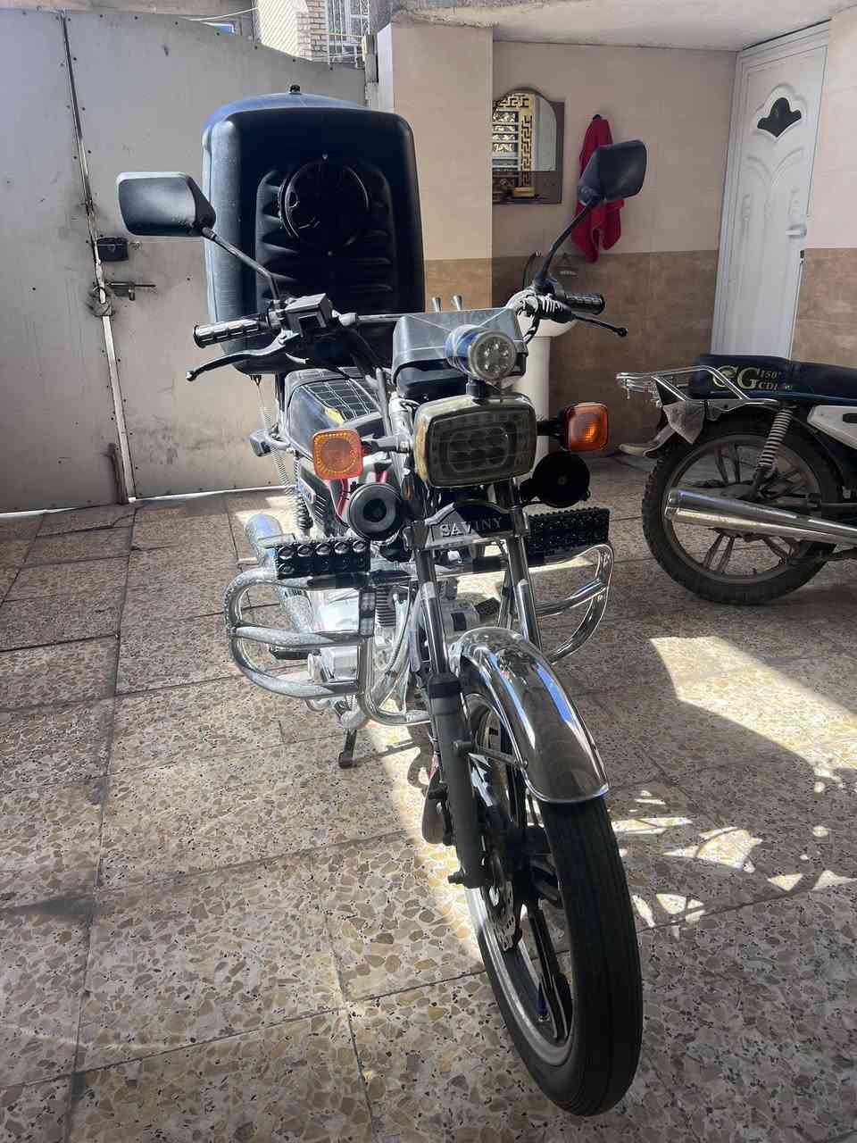 دراجه ايراني سيفان موديل 2020 اواق اصوليه السعر 600 وبيه مجال مكاني بغداد الشعب رقم الهاتف ***********
