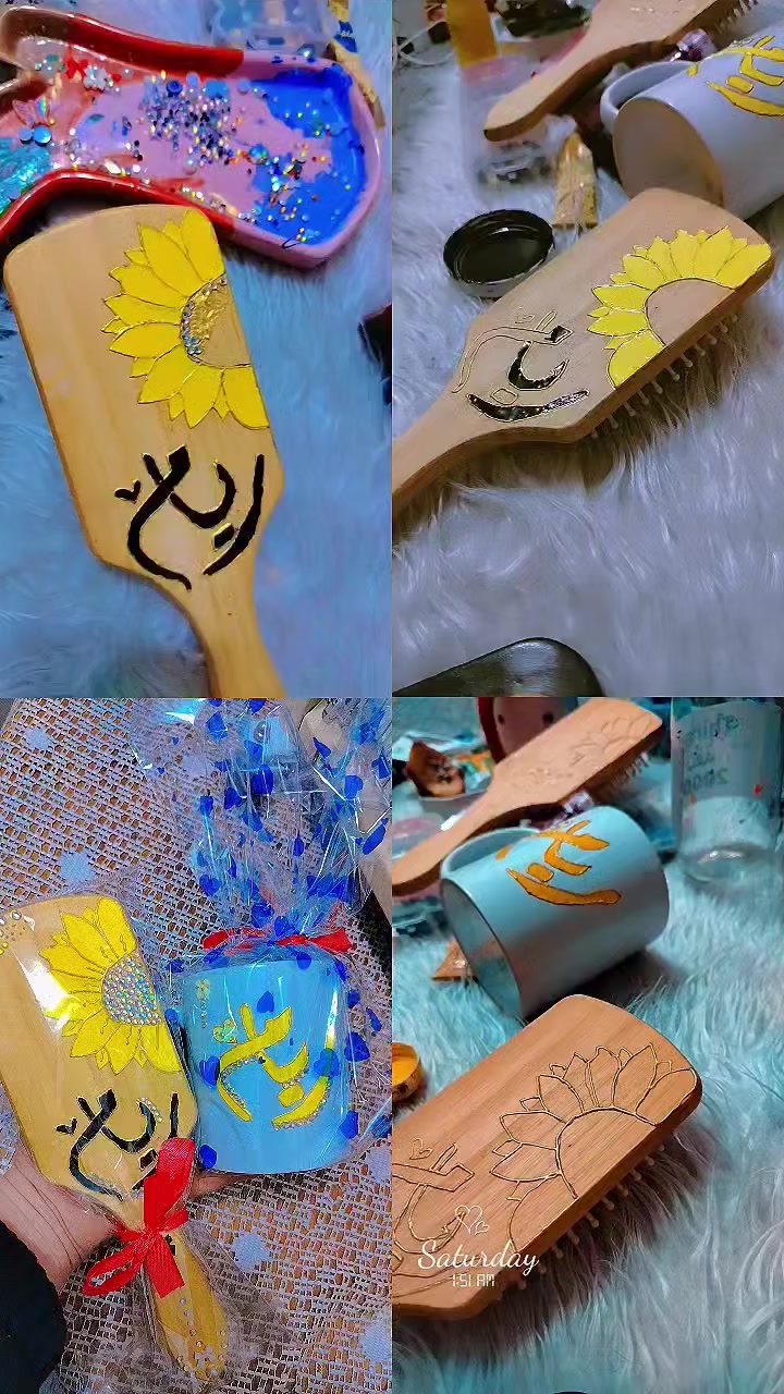 سلام عليكم ورحمة عيني متوفرات ستكاين فرشه +مرايه اكواب  مباخر حسب اسم ورسمه توصيل لجميع  
حجز قبل 3ال 4ايام حجز خاص ***********او وتساب
