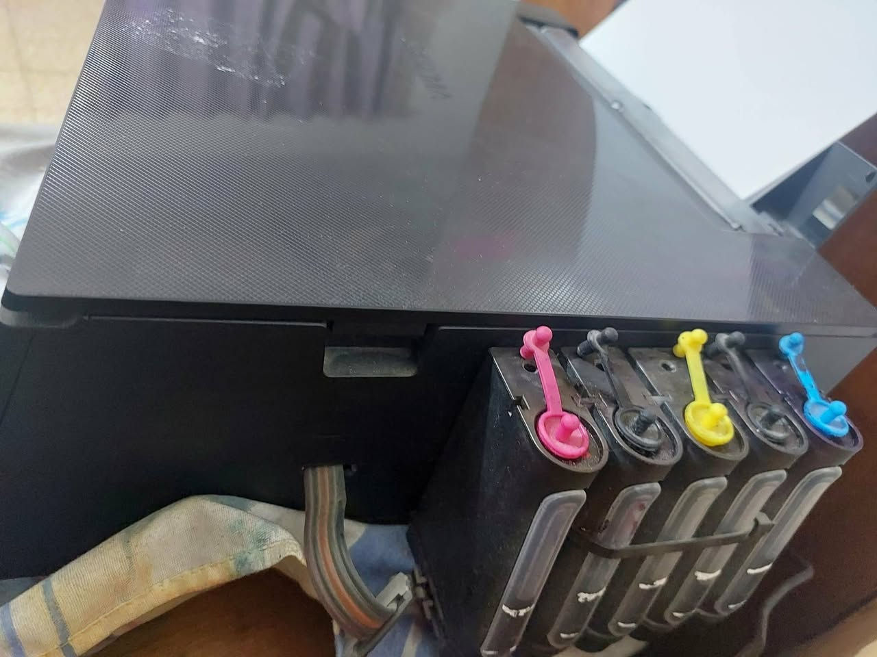 طابعة كانون مستعمله قليل
ملون + اسود وابيض + سكنر + نظام تقليب للاوارق وجه وظهر + طابعة تدعم وايفاي 

اخذتوها ٣٥٠ 

ابيعها ١٨٠ الف 

ابعثها توصيل فقط داخل الموصل وتوصيل مجاني


**إذا كنت صاحب هذا الإعلان وتريد حذفه لأي سبب، رجاءا أرسل رسالة إلى الدعم الفني**
