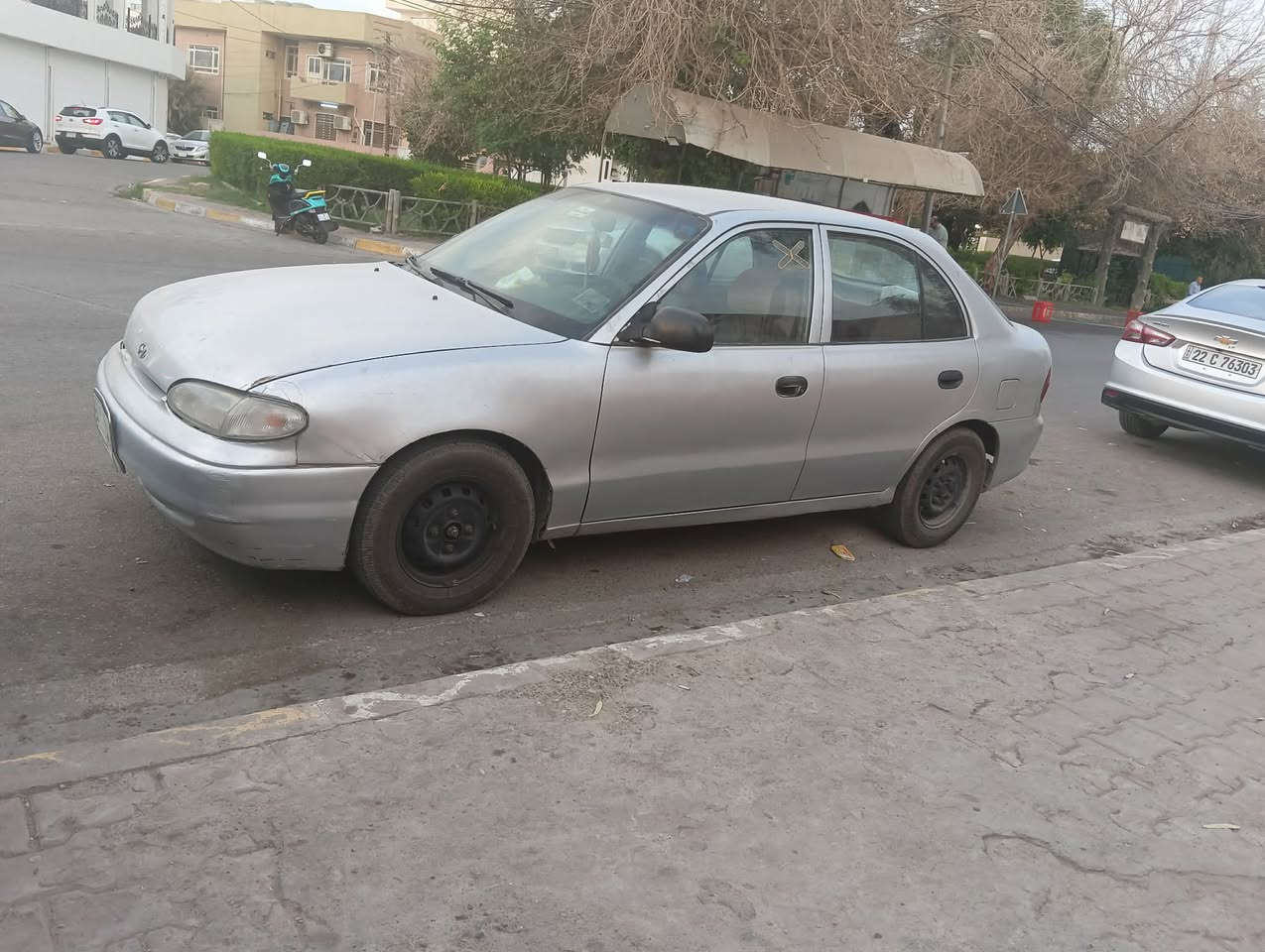 اكسنت موديل 1994
سنوية 2028
مشروع وطني 
دفتر بانزين 
كير ومحرك شرط 
سعر 32 
***********
