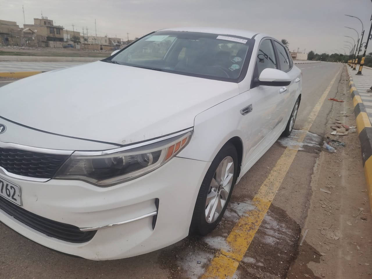 السلام عليكم. كيا اوبتيما 2018 وارد امريكي تبديل بنيد فقط. السعر 145 ورقة وبيها مجال بسيد. سيارة جاهزة من كلشي كير ومكينة وحدادية. السيارة بأسمي رقم انكليزي ذي قار. مكاني ذي قار قلعة سكر. رقم التلفون. ***********.
