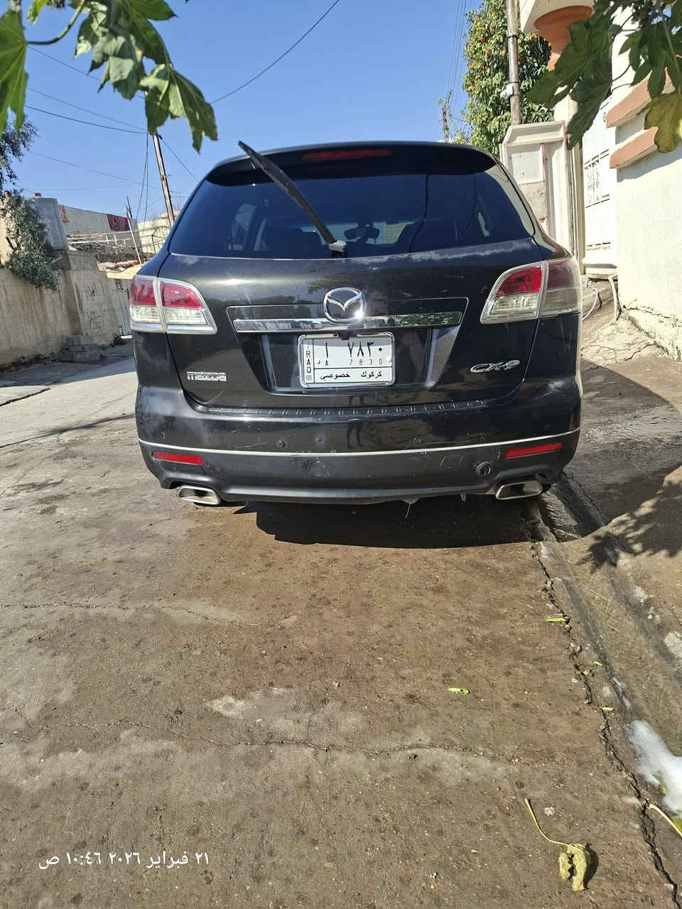 مازدا cx9 موديل 2008 رقم كركوك
محرك ٦ سلندر 

كير ٦ نمر اوتو / عادي 

المواصفات :- 

فتحه سقف سلايد طكتين 

كشنات جلد

السيارة ٧ راكب

كشنات الامامي تحكم كهربائي و تدفئة 

و كرسي السايق ميموري ٣ وضعيات 

تبريد مركزي قطعتين 

اشاير مري و المري قلاب و تحكم 

دفع رباعي AWD  (فول ويل )

مانع انزلاق TCS مع ABS

صندوق كهربائي شفط

تحكمات استيرن مثبت سرعة و تحكمات صوت 

نظام صوت من bose 

منظومه غاز مشدوده في الورشه الحكوميه

مكان السياره كركوك

للتواصل

***********
