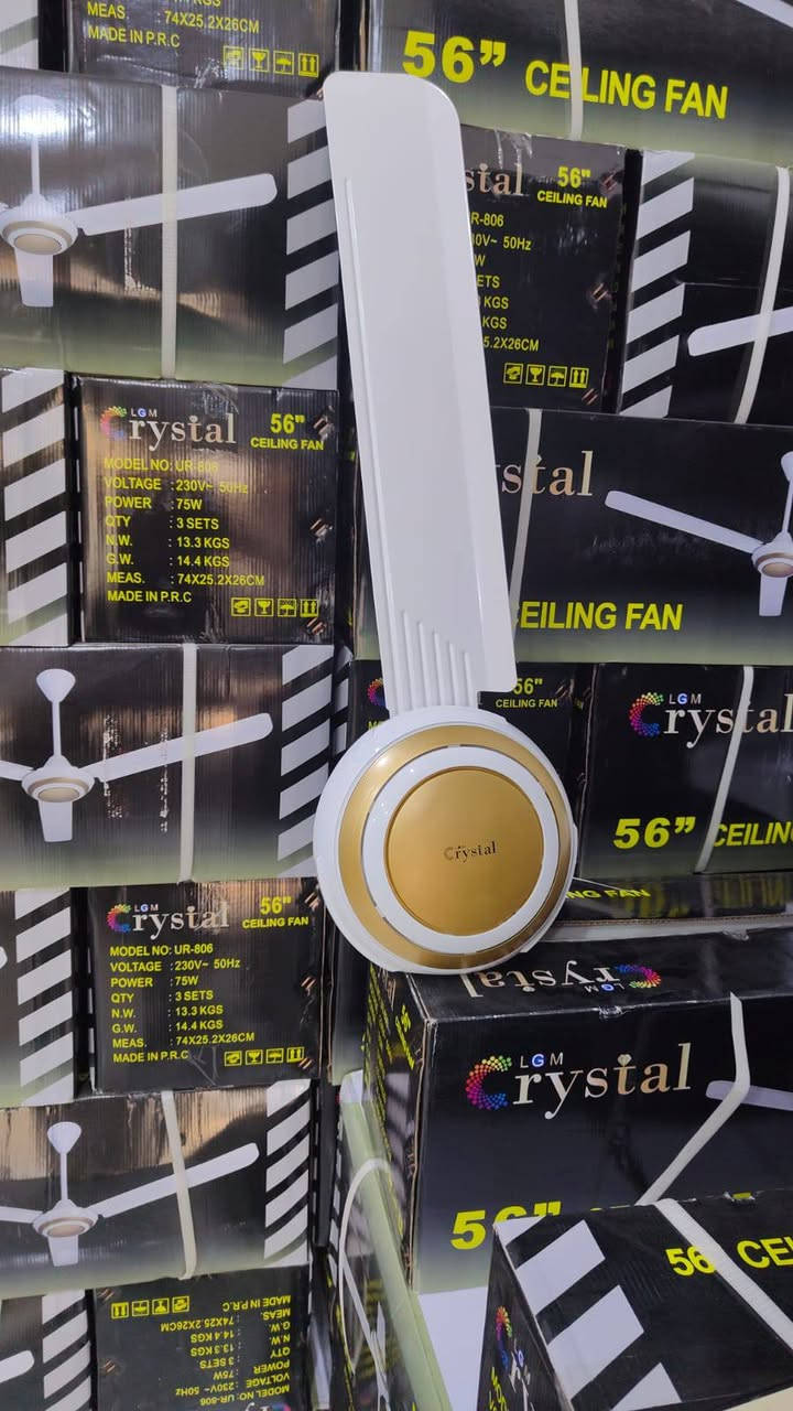 ✅يتوفر في اريدو مودرن الكهربائية والانشائية الأصحيات ✅
🟥أنواع المراوح
 الباكستاني
 والهندي
 والصيني 
بضمان 2 سنة 🟥
🟦مروحة طلقة ال جي ام كريستال باكستاني 🟦
يتوفر الألوان 
 أبيض 🟦
اسود 🟦
ذهبي 🟦
 بيجي🟦
العنوان اريدو شارع مستشفى القلب ✅ 
✅***********✅
✅***********✅

