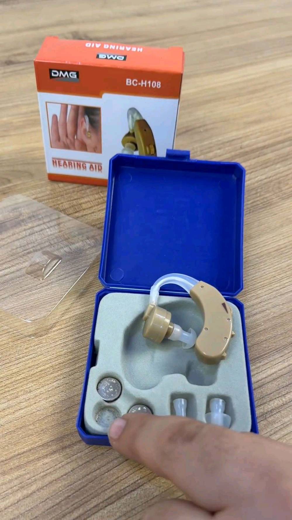 سماعات طبية خلف الاذن لتقوية السمع
مضمونه 100٪
يتوفر توصيل لكافة محافظات العراق 