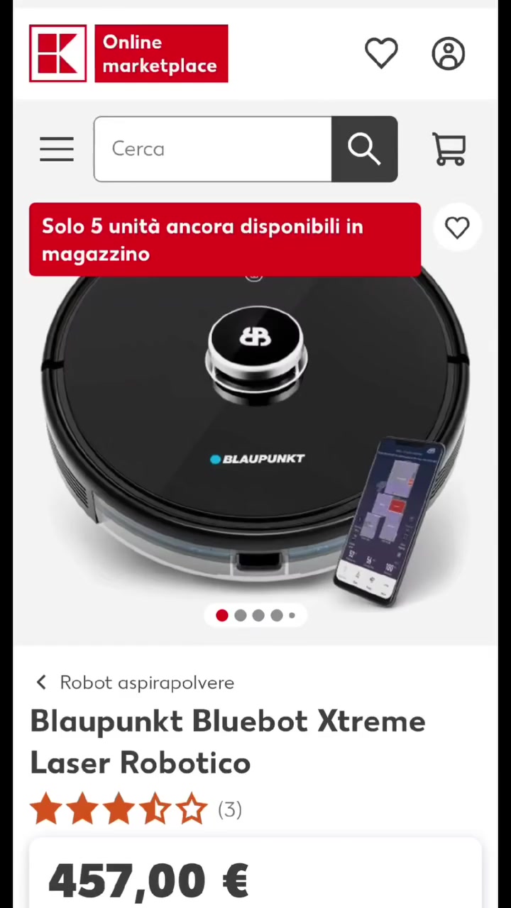 🇬🇧
⚡ FLASH DEAL – BLAUPUNKT ROBOT VACUUMS ⚡
📦 13 pallets | take all only
📊 480 pcs
✅ B-Grade + Untested
📦 99% original packaging
🔥 XTREME / XBOOST / XSMART
🚫 NO SPLIT
🚛 READY TO LOAD
⏳ FIRST CONFIRMED TRUCK GETS IT
📲 Michele +393383892814


**إذا كنت صاحب هذا الإعلان وتريد حذفه لأي سبب، رجاءا أرسل رسالة إلى الدعم الفني**