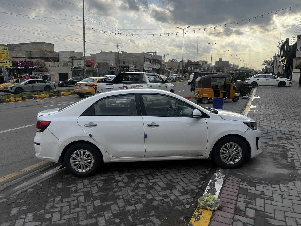 سلام عليكم
كيا بيجاس موديل 2020 خليجية
مكفولة من الضربة و الصبغ ما عدا بارد بالجنطة و موجود سونار بالمنشور ماشية 91 الف رقم بغداد الدولي بأسمي سنوية لل2031 
بيه شاشة و كامرة و حساسات و كشافات ضباب و تحكم ستيرن المواصفات العادية محرك 1400 كير at رايدها ب115 و بيها مجال شي بسيط مكاني بغداد الغزالية 
الرقم بيه واتساب للأتصال  ***********
